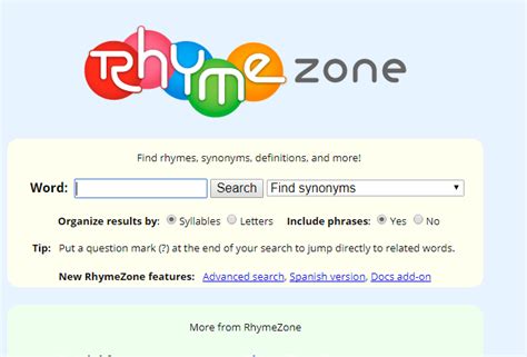 rhymezone|rhymezone download.